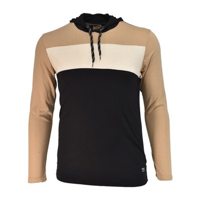 Burnside Men's Color Block Jersey Pullover Hoodie