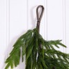Nearly Natural 6' Artificial Real Touch Norfolk Island Pine Garland with Natural Look - 3 of 4