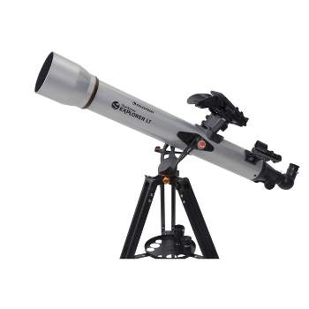 Celestron Starsense Explorer 80AZ App Enabled Refractor Telescope with Bonus Power Tank Glow 5000 Flashlight Portable Power Bank