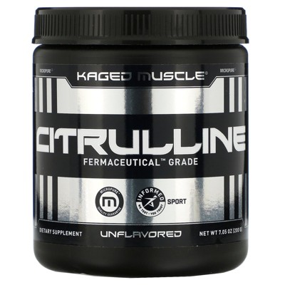 Kaged Muscle Citrulline, Unflavored, 7.05 oz (200 g), Dietary Supplements