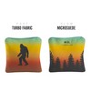 Skip's Garage | Retro Sasquatch Synergy Pro Multicolor Cornhole Bags (Set of 4) - 2 of 4