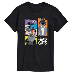 Men's - The Bad Guys - Mr. Wolf and Friends Collage Short Sleeve Graphic T-Shirt - 1 of 4