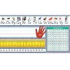 North Star Teacher Resources Traditional Manuscript Canadian Desk Plates, 19" x 5", Pack of 36 - 3 of 3
