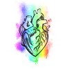 Adult Design By Humans Broken Hearts Still Beat Pride Rainbow By GurlwithGu Tank Top - 2 of 2