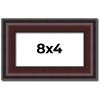 PosterPalooza | Panoramic Linear Brown Picture Frame - UV Acrylic, Foam Board Backing, Hanging Hardware - 2 of 4