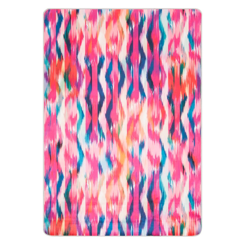 5'1inx7'6in Shapes Loomed Area Rug Fuchsia/Purple - Safavieh