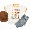 Simply Sage Market Women's Mexico Travel Collage Short Sleeve Ringer Tee - 2 of 3