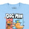 Seven Times Six Dog Man T-Shirt Big Boys' Petey and Dog Man Short Sleeve Graphic Top Blue - 3 of 4