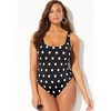 Swimsuits for All Women's Plus Size Hotshot One Piece Swimsuit - 4 of 4