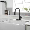 Single handle pull down sprayer kitchen faucet commercial kitchen sink faucet - 2 of 4