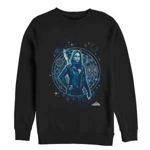 Men's Marvel Captain Marvel Celestial Partners Sweatshirt - 1 of 3