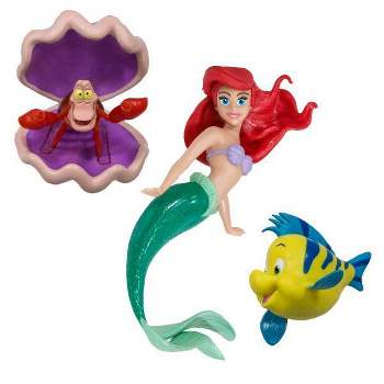 Swimways Disney Little Mermaid Dive Characters Kids' Pool Toy - Princess Ariel Flounder & Sebastian