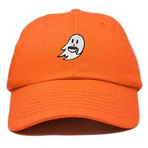Dalix Coffee Ghost Cap Embroidered Coffee Cotton Baseball Hat Mens Womens - 1 of 4