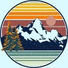 Men's Design By Humans Mountain View By pilipsjanuarius T-Shirt - 2 of 3