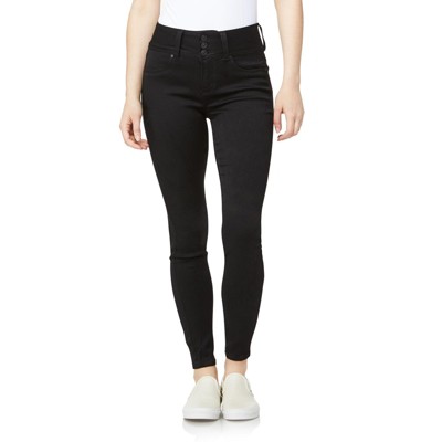 WallFlower Women's Sassy Skinny High-Rise Insta Soft Juniors Jeans (Standard and Plus)