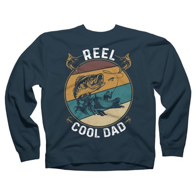 Adult Design By Humans Reel Cool Dad Fishing Boat Trip By KangThien Sweatshirt