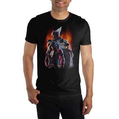 Mens Gaming Shirt Character Grouping Tekken Tshirt For Men : Target