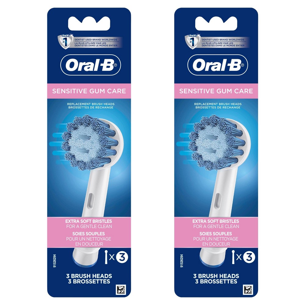 Photos - Toothbrush Head Oral-B Sensitive Replacement Electric  - 3ct/2pk 