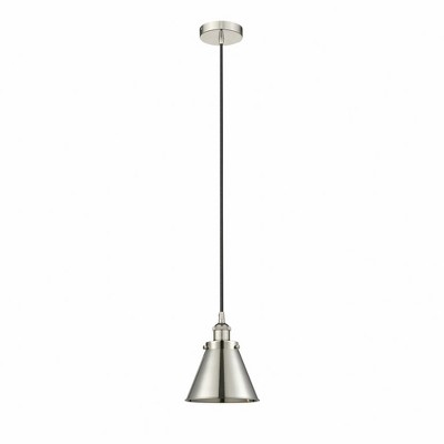 Appalachian - 1 Light Cord Hung Mini Pendant In Modern Style-9.88 Inches Tall and 8 Inches Wide