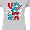Women's - Dr. Seuss - USA Things Fitted Graphic T-Shirt - 2 of 4