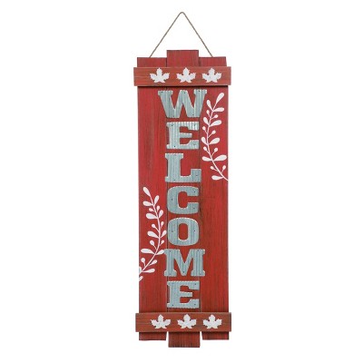 Transpac Wood 26 in. Brown Harvest Dimensional Sign