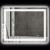 Ridstar 39.4 in. W x 31.5 in. H Clear Rectangular Bathroom Mirror with Led Lights - 2 of 4