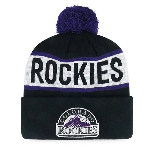 Mlb Colorado Rockies Full Blitz Knit Beanie Target