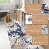COZONY Washable Abstract Rug, Modern Marble Print Low Pile Carpet for Living Room and Office - 2 of 4