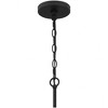 Quoizel Lighting Prescott 4 - Light Pendant in  Matte Black - 3 of 4
