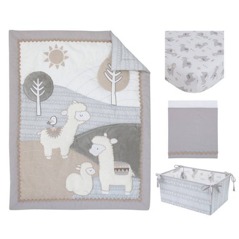 Llama baby 2025 crib set