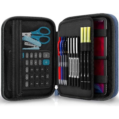 Fmeida Big Capacity Storage Pouch Marker Pen Pencil Case Simple Stationery Bag Box Art Tool & Sketch Storage Boxes