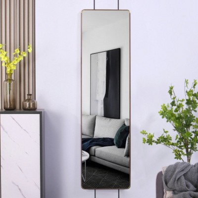 The 4th Generation Floor Standing Full-length Mirror. Wall Mirror, Bathroom Makeup Mirror, Bedroom Foyer
