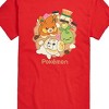 Men's - Pokémon - Fidough Smoliv Pawmi Coffee Café Trio Short Sleeve Graphic T-Shirt - 2 of 4