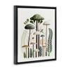Stupell Industries Whimsical Green Mushrooms, 25" x 31" - 3 of 4