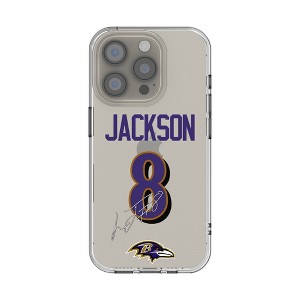 NFL Baltimore Ravens Players Game Tactic Clear Cell Phone Case for Apple iPhone - 1 of 4