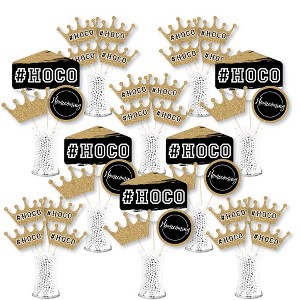 Big Dot of Happiness HOCO Dance - Homecoming Centerpiece Sticks - Showstopper Table Toppers - 35 Pieces - 1 of 4