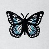 Dalix Butterfly Embroidery Sweatsuit Set Crewneck Jogger Soft Fleece Relaxed Fit Lounge Womens - 2 of 4
