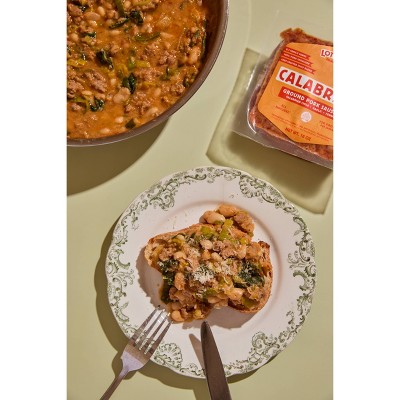 Lottie's Meats Calabrian Ground Pork Sausage - 16oz
