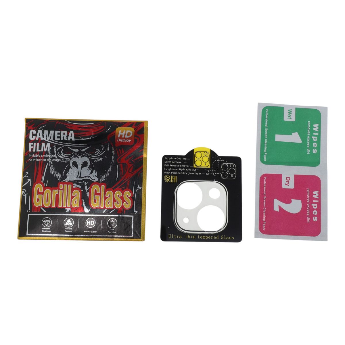 Unique Bargains Camera Protector Glass Clear 1Pc - thumbnail 3