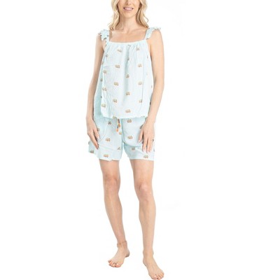 Ocean Pacific Womens Pacific Vibes Cami Short rayon set