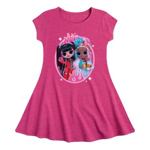 Girls' - LOL Surprise! - Sweet & Spicy Babes Fit & Flair Cap Sleeve Dress - 1 of 3