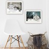 2- Piece Vignette Silent Night White Framed Wall Art for Living Room, Bedroom Wall Art Print for Home Decor by Billy Jacobs - 4 of 4
