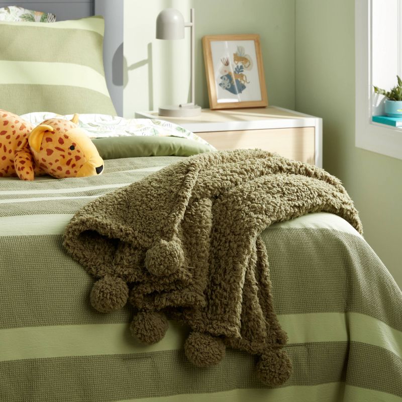 Teddy Bear Plush Kids' Throw - Pillowfort™, 3 of 11