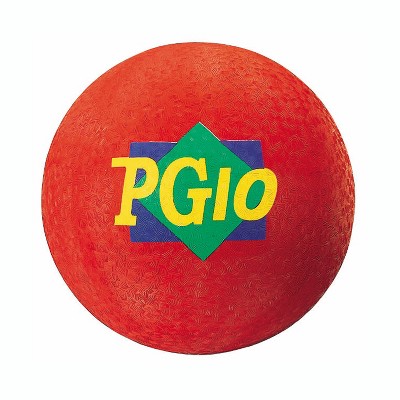 Martin Sports Playground Ball, 10", Red