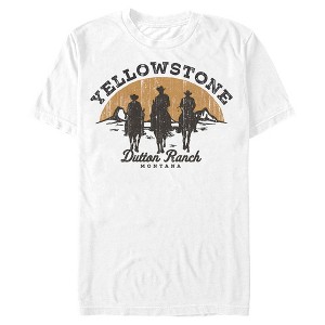 Men's Yellowstone Riders Of Dutton Ranch Silhouette T-Shirt - 1 of 4
