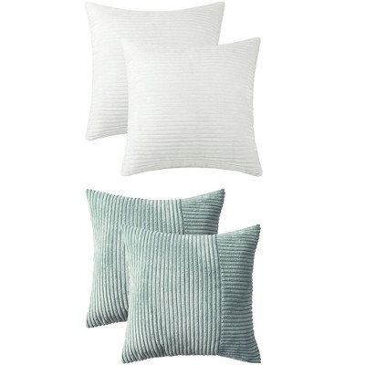 REGALWOVEN 4 Pcs Modern Couch Sofa Home Pillow Covers 18" x 18"