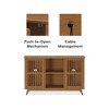 Plank+Beam Mid Century Modern Solid Wood Sideboard with 2 Doors, 49" TV Stand for Living Room - 3 of 4