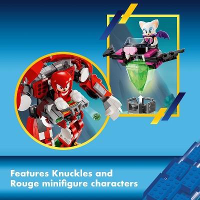 LEGO Sonic the Hedgehog Knuckles&#8217; Guardian Mech Building Toy Set 76996