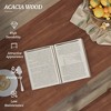 Arceso Bar Table, Counter Bar Height Pub Table, Rectangular Acacia Wood High Top Kitchen Dining Table, Indoor Use - 4 of 4