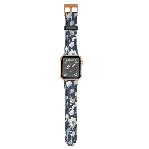 Apple watch outlet navy and gold